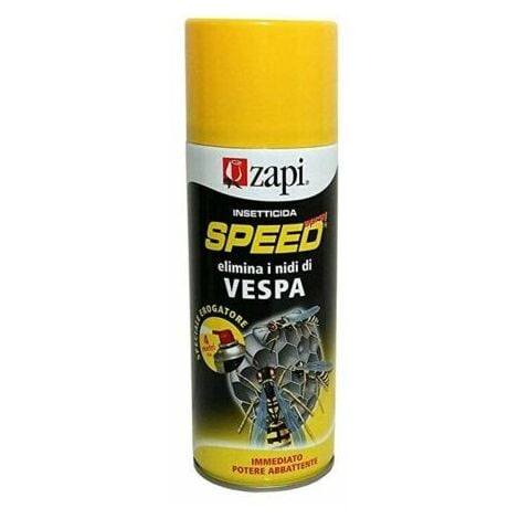 INSETTICIDA SPRAY ZAPI SPEED CONTRO NIDI DI VESPE CALABRONI VESPAI 23628V ML 400 (23628)