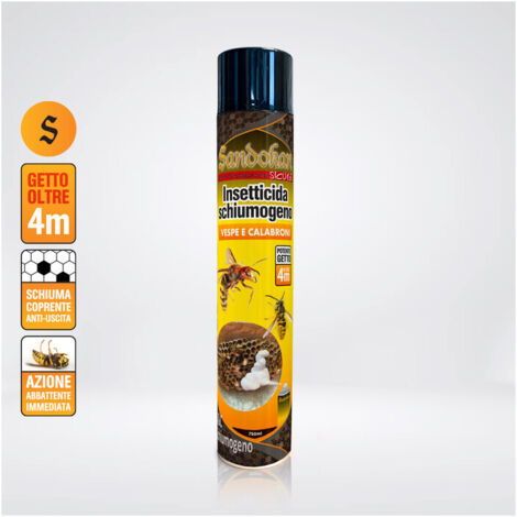 INSETTICIDA VESPE E CALABRONI SCHIUMOGENO 750ML- 1,0 pz