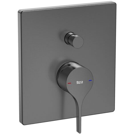 INSIGNIA Mitigeur bain-douche encastré - ROCA Couleur : Noir titane brossé