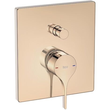 INSIGNIA Mitigeur bain-douche encastré - ROCA Couleur : or rose