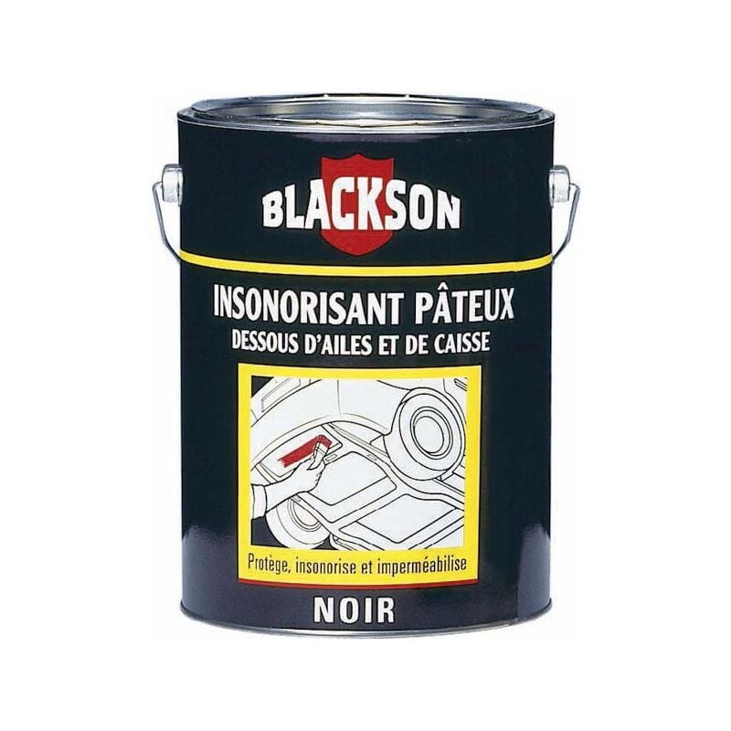 Blackson - Insonorisant pâteux noir 1kg (pot) - 488439