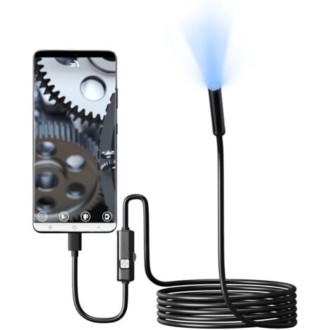 Inspektionskamera, 5,5-mm-Objektiv, hohe Auflösung, LED, IP67