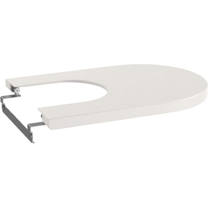 Couvercle de bidet supralit® avec goutte amortie round inspira Roca Couleur : Beige