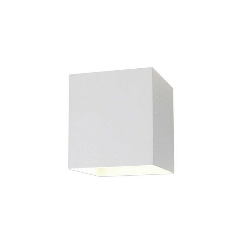 Image of Inspired Deco - Delia - Lampada da parete a led con illuminazione verso l'alto e il basso 2x3W, bianco sabbia 3000K, 410lm, IP54