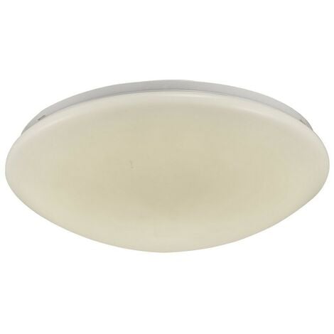 Inspired Deco - Helios - LED Flush Ceiling Light, 363mm Round, 18W 1080lm White 4000K