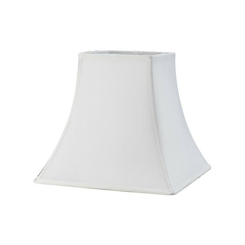 Image of Inspired Lighting - Inspired Diyas - Contessa - Quadrato medio-piccolo con paralume bianco 130, 255 mm 230 mm
