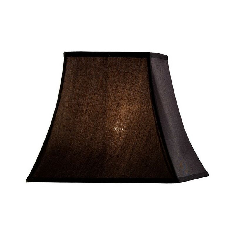 Image of Inspired Lighting - Inspired Diyas - Contessa - Quadrato medio-piccolo con paralume nero 130, 255 mm 230 mm