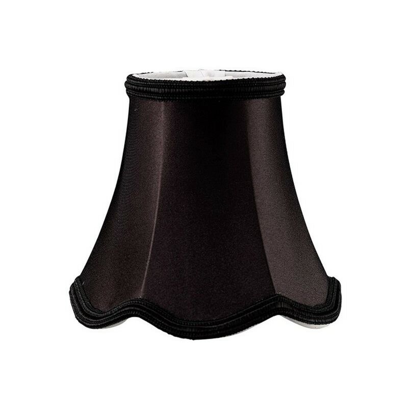 

Inspired Lighting - Inspired Diyas - Onida - Pantalla de tela con clip Negro 70, 130 mm x 120 mm