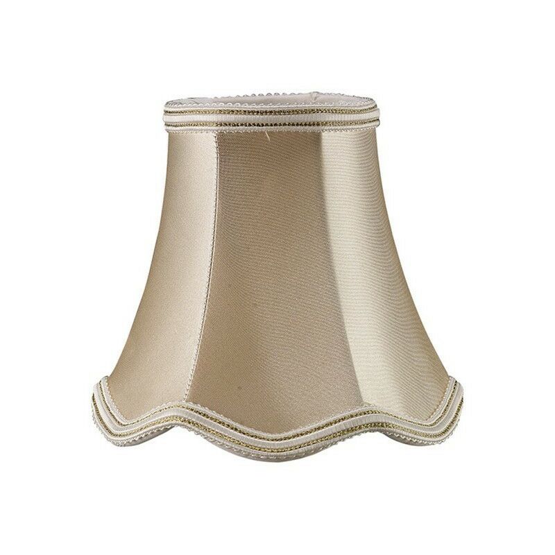 

Inspired Lighting - Inspired Diyas - Onida - Sombra de tela con clip Crema 70, 130 mm x 120 mm