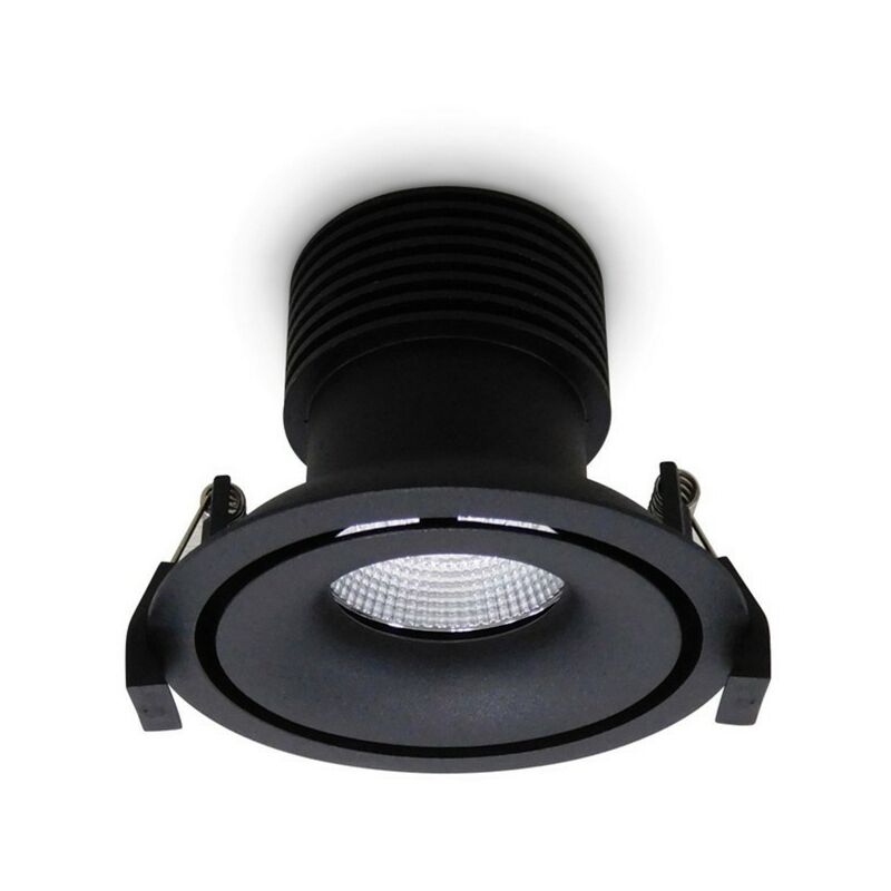 

Inspired Dlux - Bolor - Downlight LED empotrable redondo, negro / negro, 25 grados. Ángulo de haz, 780lm, 4000K, IP20, DRIVER NOT INC.