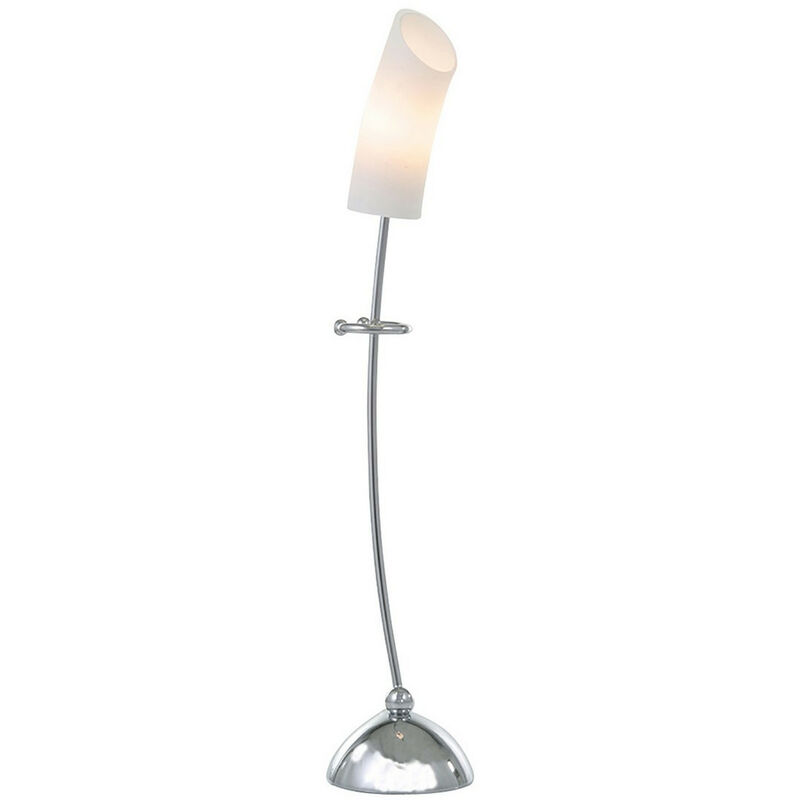 Inspired Lucia Lampada da Tavolo In-Line Switch G9 Cromo Lucido