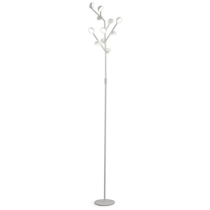 

Inspired Mantra - Adn - Lámpara de pie de 10 luces 158cm, 30W LED, 3000K, 1650lm, Blanco