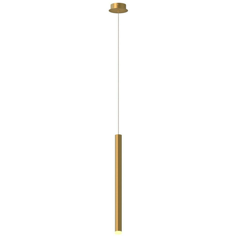 Inspired Lighting - Inspired Mantra Cala Suspension à 1 lumière, led 6W, 3000K, 420lm, Or, 3 ans de garantie