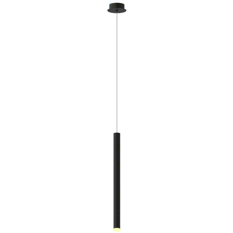 Inspired Mantra Cala Suspension à 1 lumière, LED 6W, 3000K, 420lm, sable noir, 3 ans de garantie