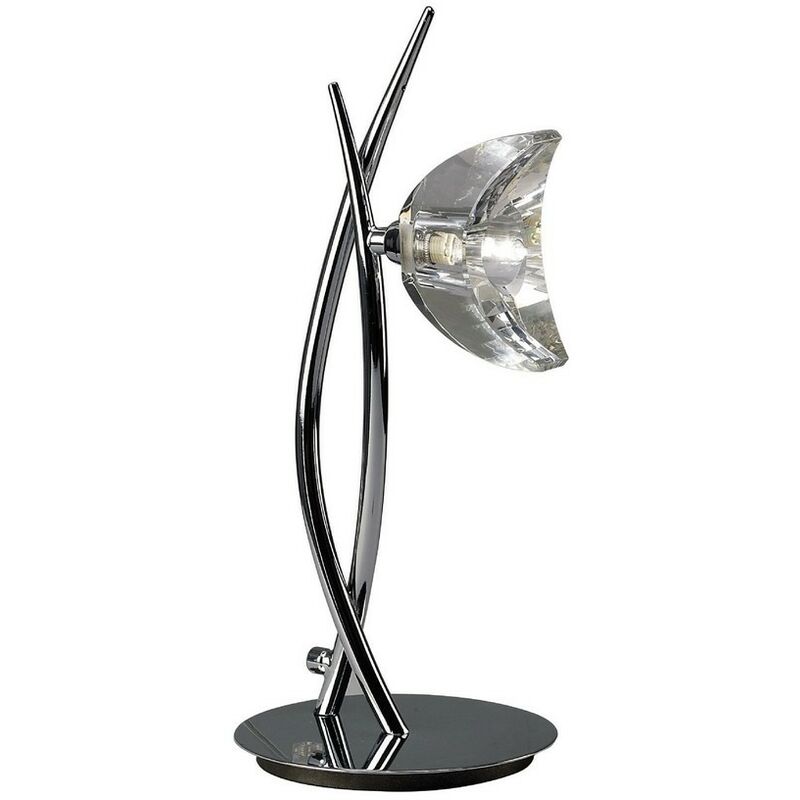 Image of Inspired Lighting - Inspired Mantra - Eclipse - Lampada da tavolo alta 1 luce G9, cromo lucido
