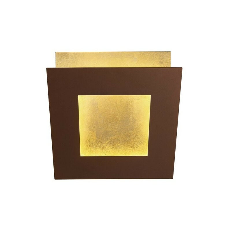 Image of Inspired Lighting - Inspired Mantra Fusion Dalia Lampada da parete Dalia 14cm, led 12W, 3000K, 840lm, oro/marrone ruggine, 3 anni di garanzia