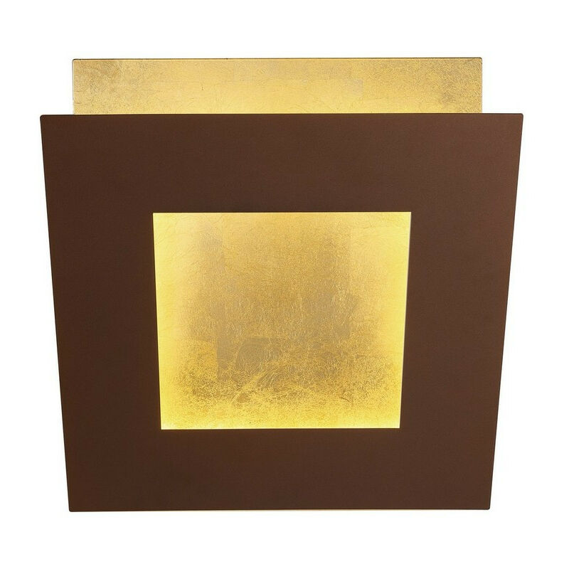 Image of Inspired Mantra Fusion Dalia Lampada da parete Dalia 18cm, led 18W, 3000K, 1260lm, oro/marrone ruggine, 3 anni di garanzia