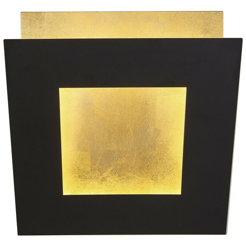 Image of Inspired Lighting - Inspired Mantra Fusion Dalia Lampada da parete Dalia 22cm, led 24W, 3000K, 1680lm, oro/nero, 3 anni di garanzia