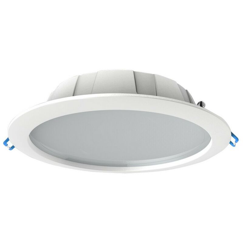 Image of Inspired Mantra Fusion - Graciosa - Faretto da incasso a led rotondo 18cm, 15,3W, 3000K, 1100lm, bianco, incasso 150mm, IP44