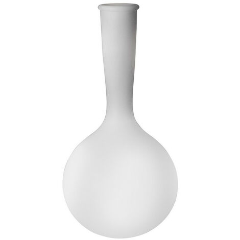 Inspired Mantra Huevo Pot de fleurs Big E27 2 lumières, blanc opale