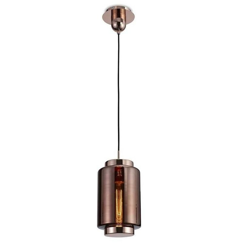 

Lámpara pequenia JARRAS cristal acabado oro rosado