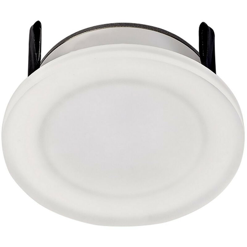 Image of Inspired Lighting - Inspired Mantra Metacrilato Downlight 9.2cm Rotondo 7W led 3000K, 410lm, IP54, Bianco Opaco, Driver Incluso, 3 Anni di Garanzia