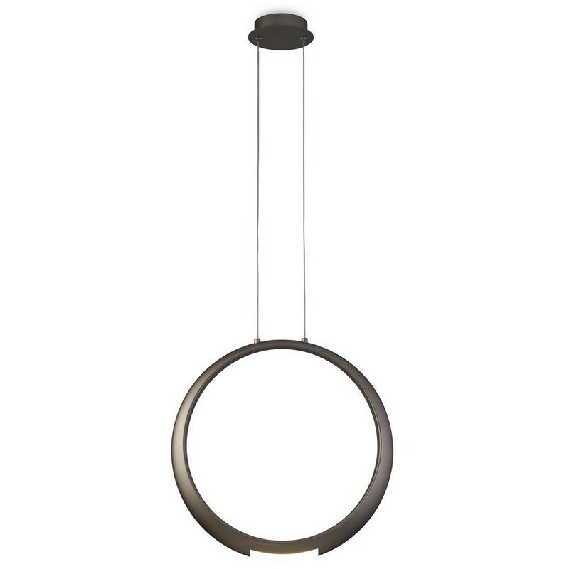 

Inspired Mantra - Ring - Colgante de techo 50cm Redondo, 23W LED, 3000K, 1600lm, Bronce, 5 años de garantía