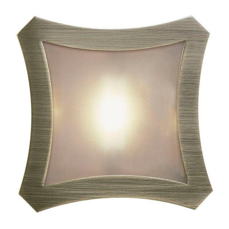 Image of Inspired Rosa Del Desierto Filo Soffitto Quadrato Grande R7S-78mm, Ottone Antico