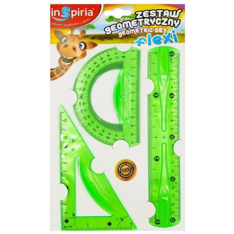 INSPIRIA - SET FLEXIBLE GEOMÉTRICO 3 PIEZAS 20CM 7053