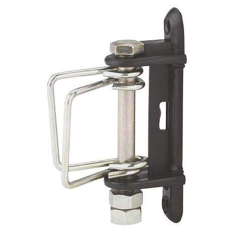 Insprovet Double Corner Insulator per nastro 40 mm, palo di legno, 10 isolanti