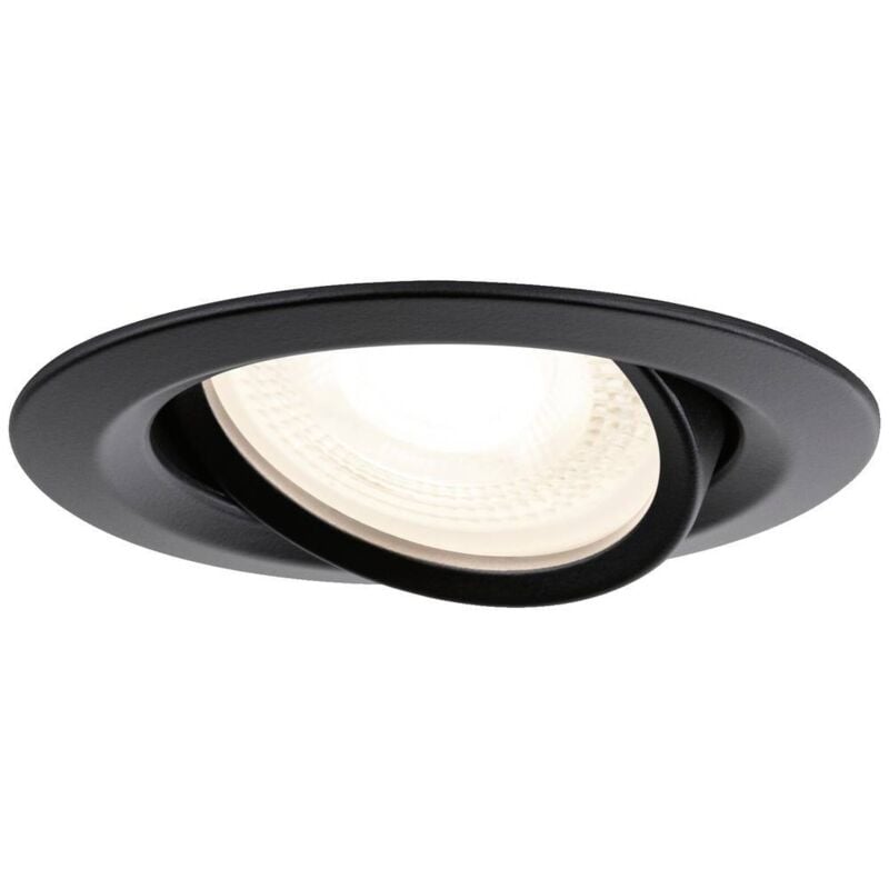 Paulmann - 92460 Luminaire à led encastrable led noir (mat)