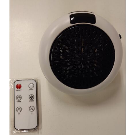 INSTA CALDO MINI STUFETTA DA PARETE CON TELECOMANDO