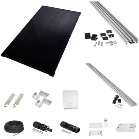 Installation PV avec batterie pour toit incliné avec 9,36 kWp