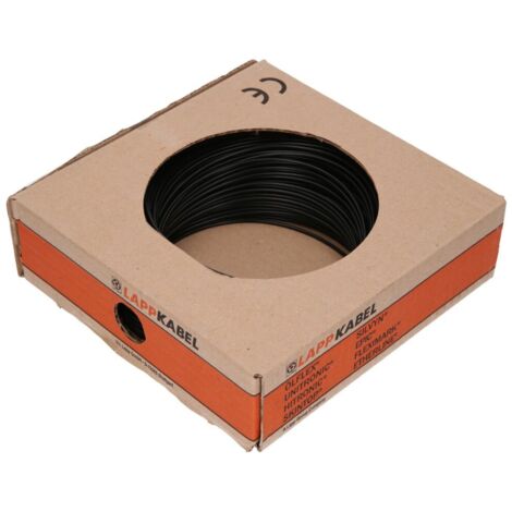 Installationskabel H07V-K (LgY) 6 schwarz /100m/