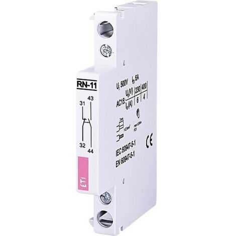 Installationsschütz RN-11, 1Ö, Hilfskontaktblock für Schütze RD25, RD40, RD63