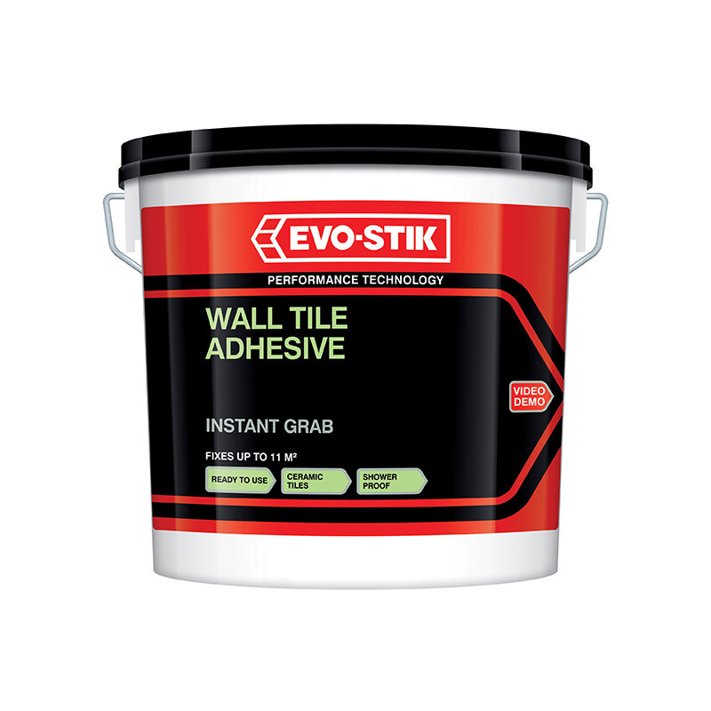 30811581 Instant Grab Wall Tile Adhesive 1 litre EVO416611 - Evo-stik