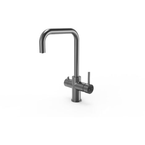 Instant Hot Boiling Water Tap 3 in 1 Kitchen Mixer Gun Metal Finish Ellsi