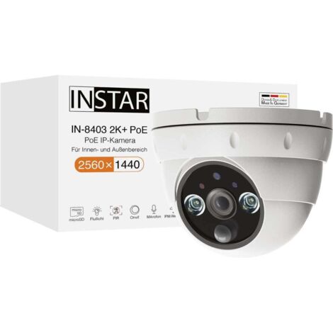 Instar IN-8403 2K+ Telecamera di videosorveglianza bianca