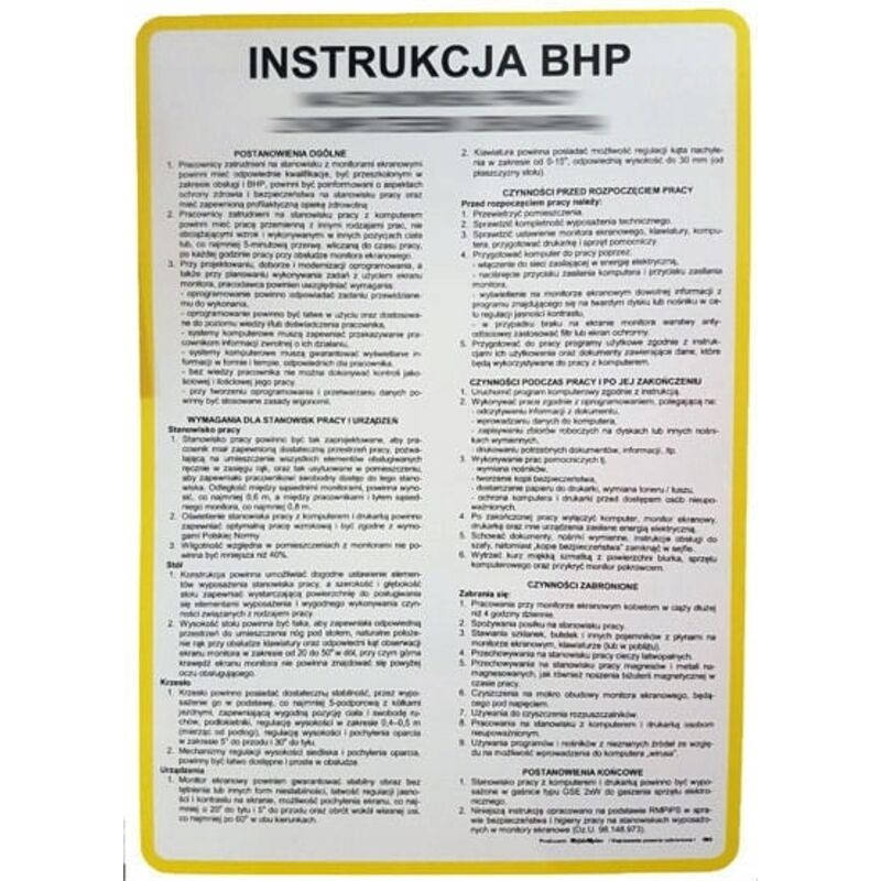 Instruction 44 Santé et sécurité au travail lors de l'utilisation d'armoires réfrigérées