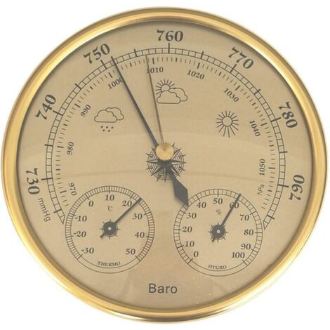 Instrument Baromètre Thermomètre Hygromètre trois en un