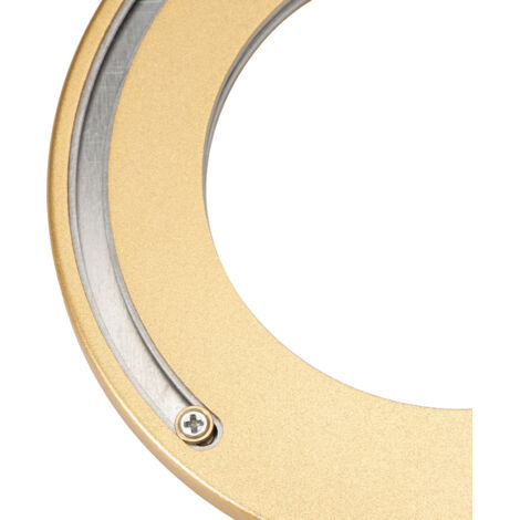 Instrument de dessin circulaire flexible pour modèle de peinture en acier inoxydable de 12.5cm/5in, outil de mesure rond durable, idéal pour le travail du bois et l'art.