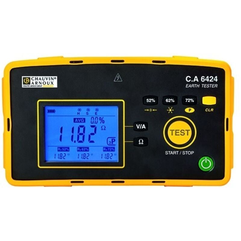 Chauvin Arnoux - Testeur de résistance de terre Ca 6424 lcd ( Prix pour 1 )