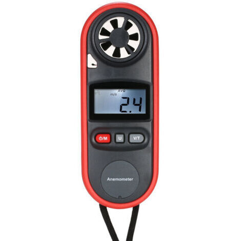 Instrument de mesure numérique portable de la température du vent et de l'air