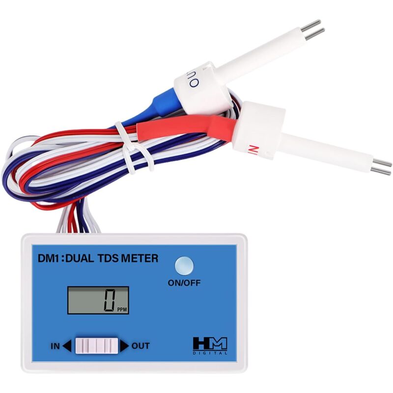 Instrument d'évaluation de conductivité adapté aux systèmes d'eau des aquariums