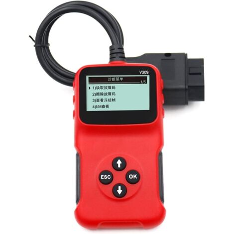 Instrumento de diagnóstico automático OBD, instrumento de diagnóstico, instrumento de diagnóstico automotriz, instrumento de diagnóstico de automóvil OBD2, portátil y práctico.