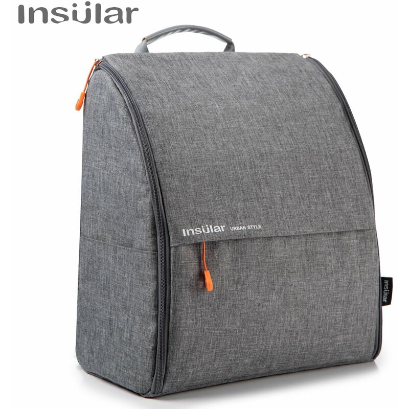 

Insular Unisex Poliester Mochila grande Mommy Daddy Ropa de bebe Panal Panal Botella de leche en polvo Bolsa de almacenamiento de viaje con correas