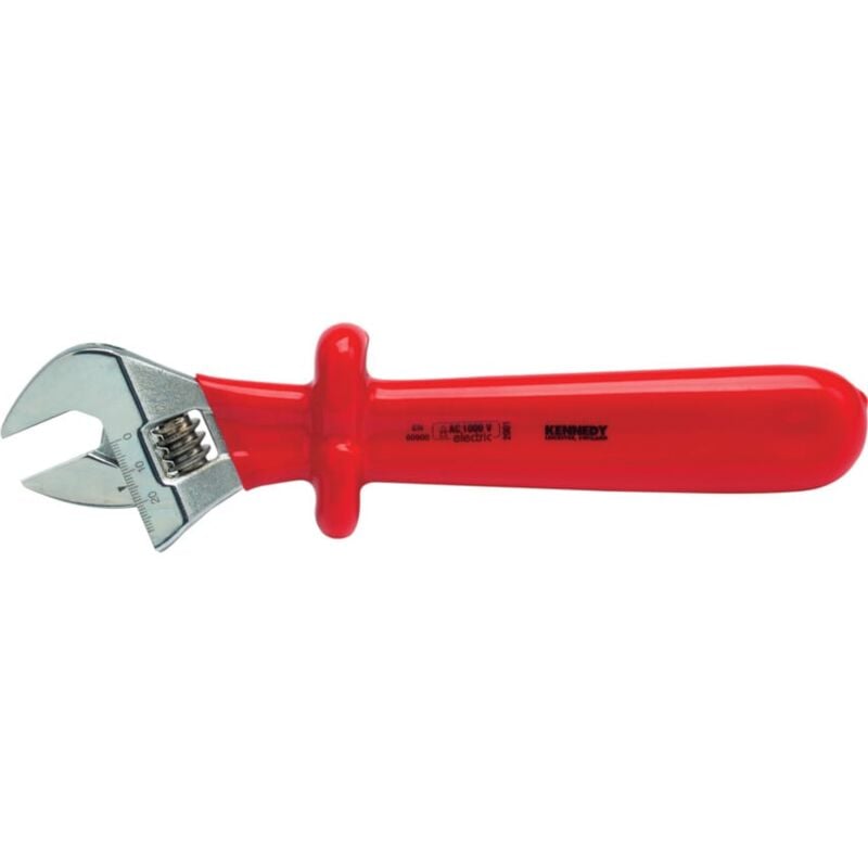 200MM Insulated Adjustable Wrench - Kennedy-pro