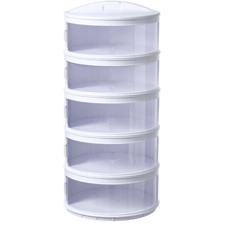 Insulated Food Cover Multilayer Heat Preservation Warm Intimate Effective Isolation Stackable Dish Cover5 Layers