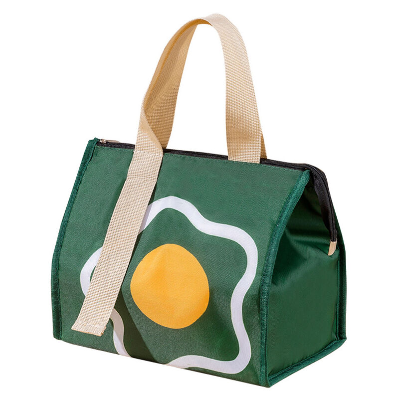 Insulated Lunch Bag (Green Egg), Large Capacity Lunch Bag, Insulated Waterproof Lunch Bag, Lunch Bag for Kids School, Lunch Bag for Women Men School,