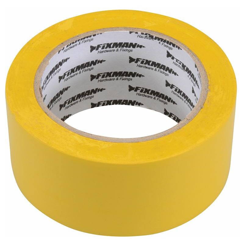 Fixman - Insulation Tape - 50mm x 33m Yellow